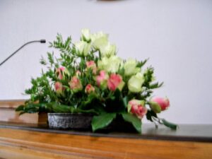 kleines Blumengesteck