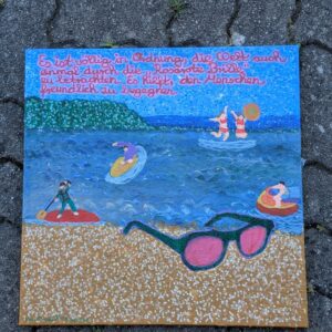 Rosarote Brille